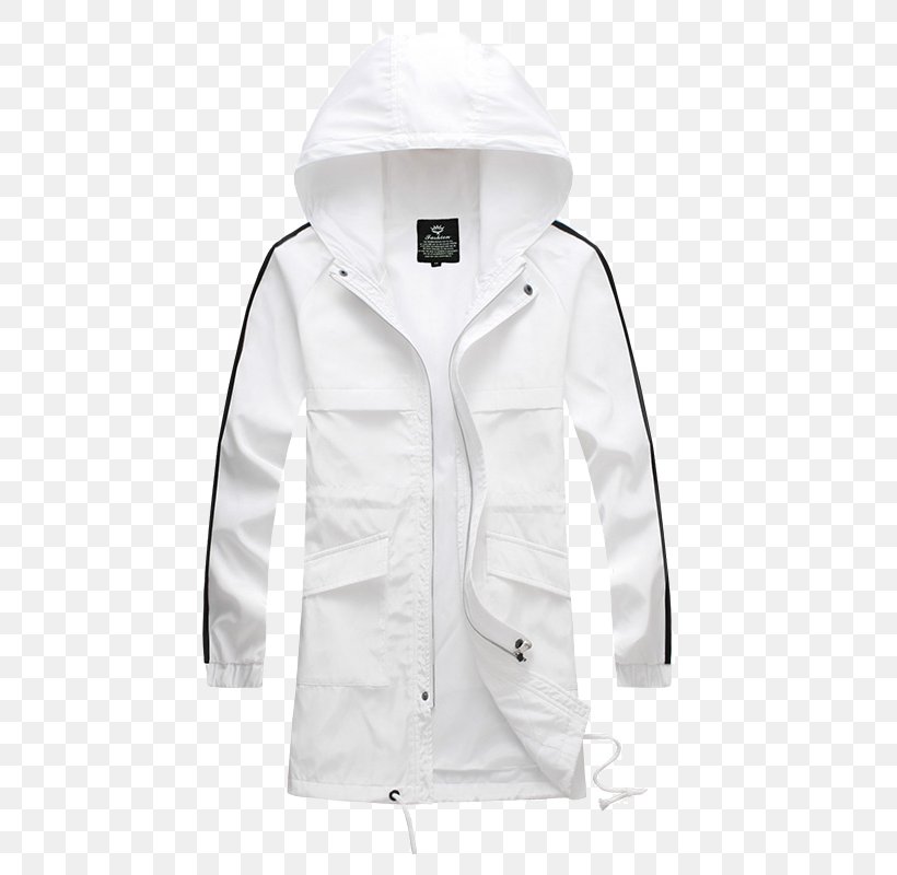 Hoodie White Jacket, PNG, 800x800px, Hoodie, Blue, Coat, Fashion, Hood Download Free