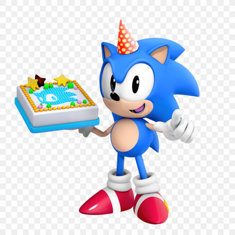 Sonic The Hedgehog Sonic Runners Sonic Generations Doctor Eggman Birthday Cake, PNG, 894x894px, Sonic The Hedgehog, Action Figure, Animal Figure, Baby Toys, Birthday Download Free