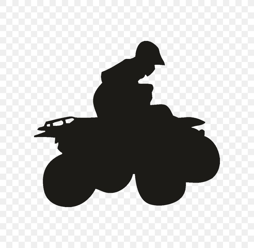 All-terrain Vehicle Decal Motorcycle Car Sticker, PNG, 800x800px, Allterrain Vehicle, Black, Black And White, Campervans, Car Download Free