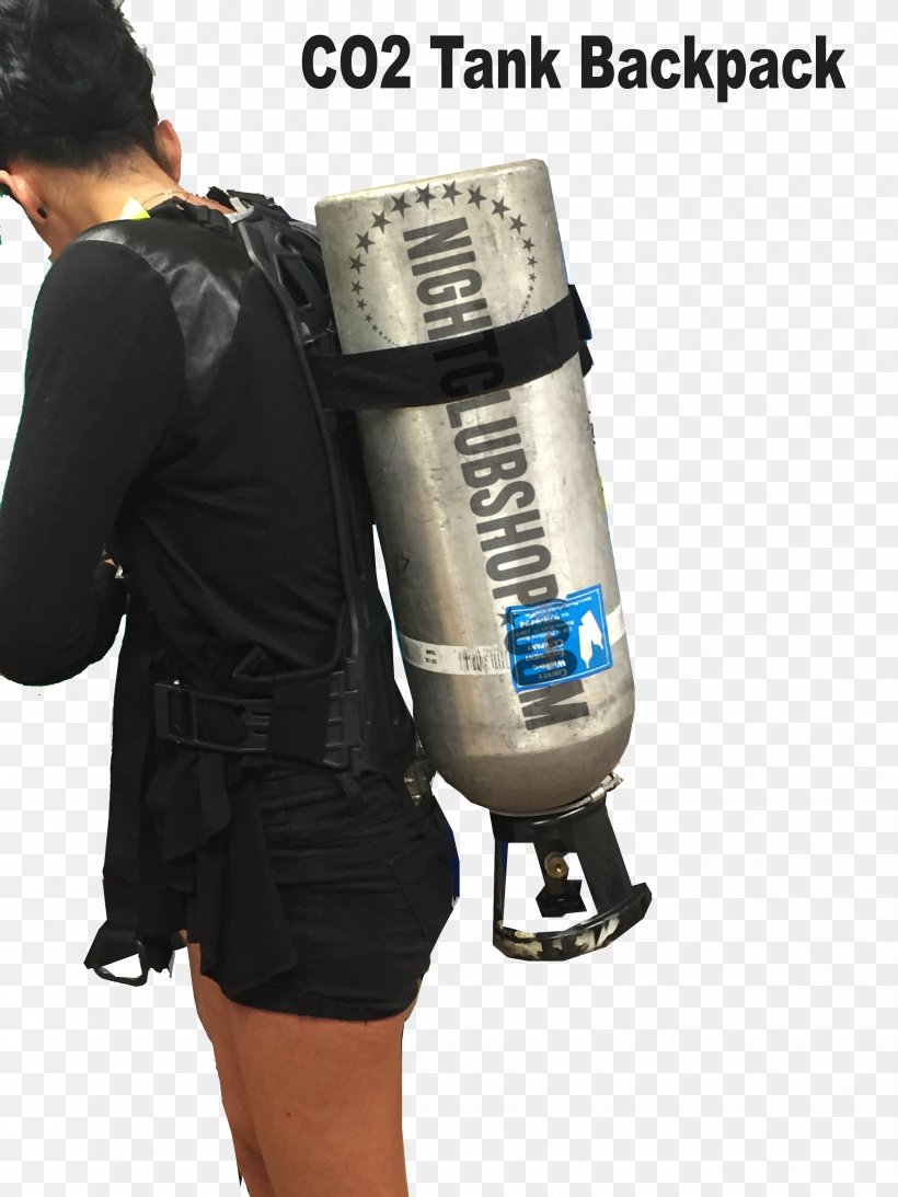 Carbon Dioxide Tank Gun Backpack Aluminium, PNG, 2448x3264px, Carbon Dioxide, Aluminium, Backpack, Bazooka, Cannon Download Free