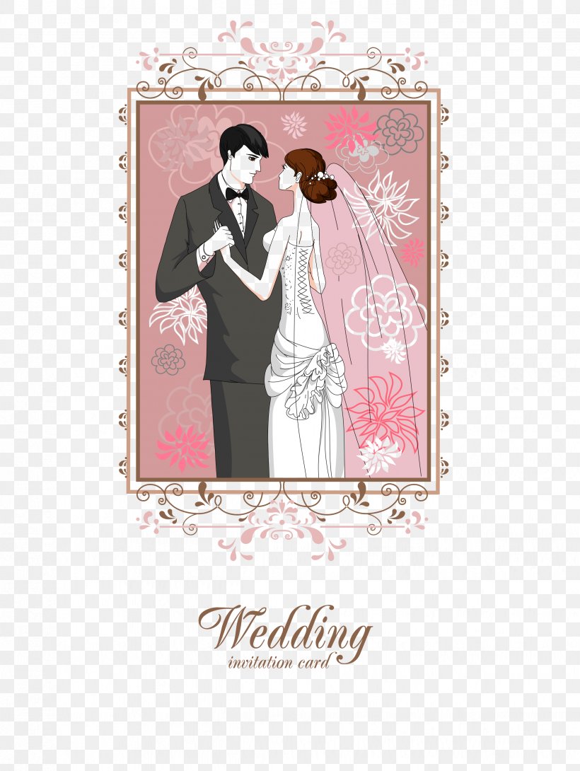 Wedding Invitation Bridegroom, PNG, 2447x3253px, Wedding Invitation, Bride, Bridegroom, Greeting Card, Love Download Free