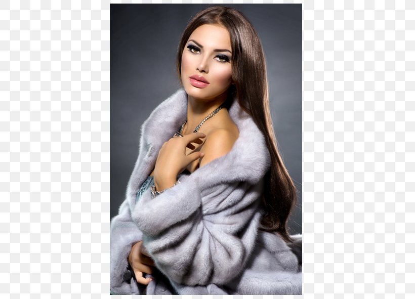 Stock Photography Fur Clothing Mink Coat, PNG, 447x591px, Stock Photography, Beauty, Brown Hair, Clothing, Coat Download Free