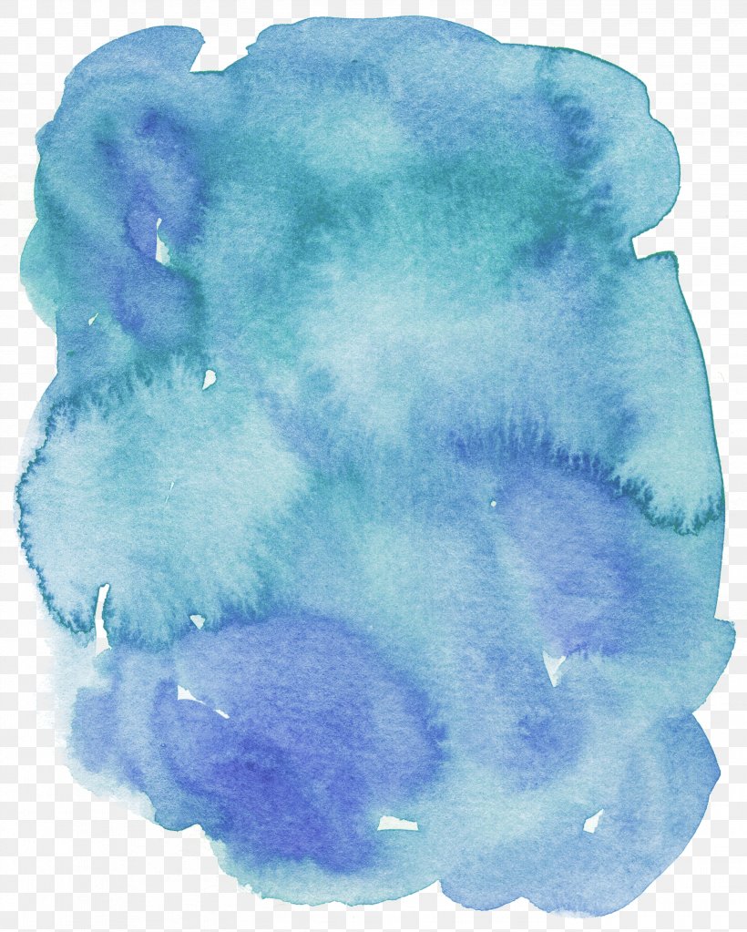 Watercolor Painting Ink Drawing, PNG, 2803x3500px, Watercolor Painting, Azure, Blue, Brush, Color Download Free