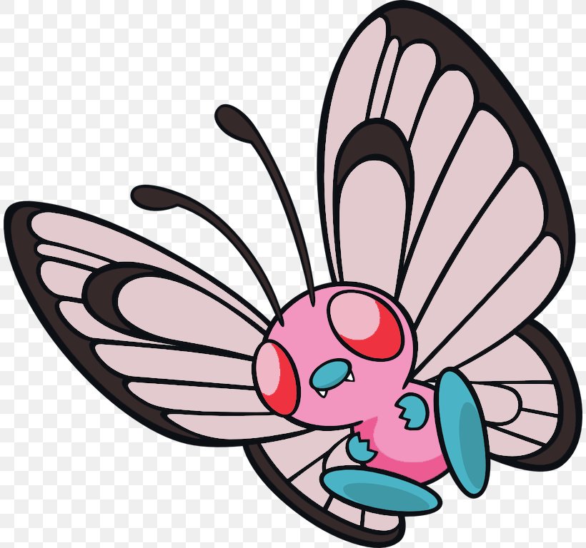 Ash Ketchum Butterfree Pokémon Weedle Caterpie, PNG, 810x768px, Ash Ketchum, Artwork, Beedrill, Brush Footed Butterfly, Butterfly Download Free