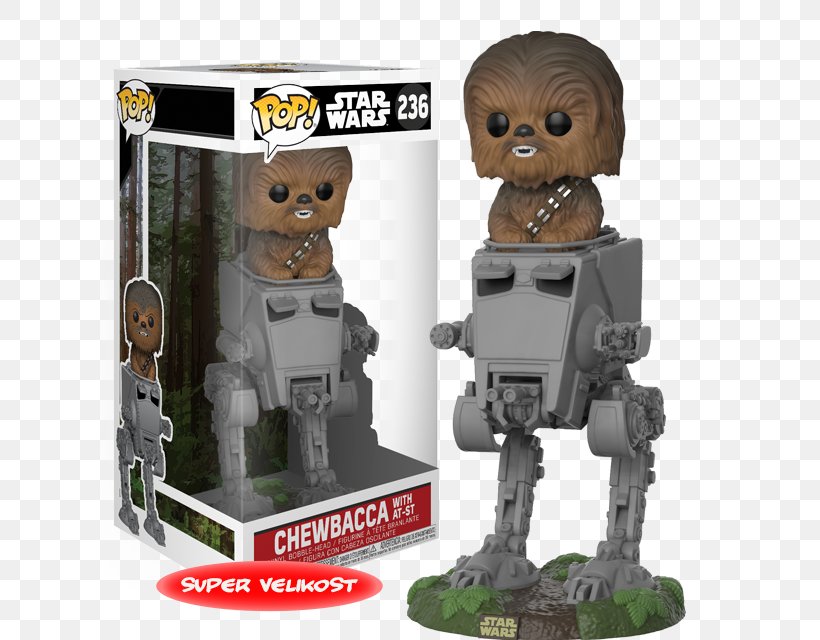 Chewbacca Leia Organa Anakin Skywalker Star Wars Funko, PNG, 640x640px, Chewbacca, Anakin Skywalker, Atst, Bobblehead, Figurine Download Free