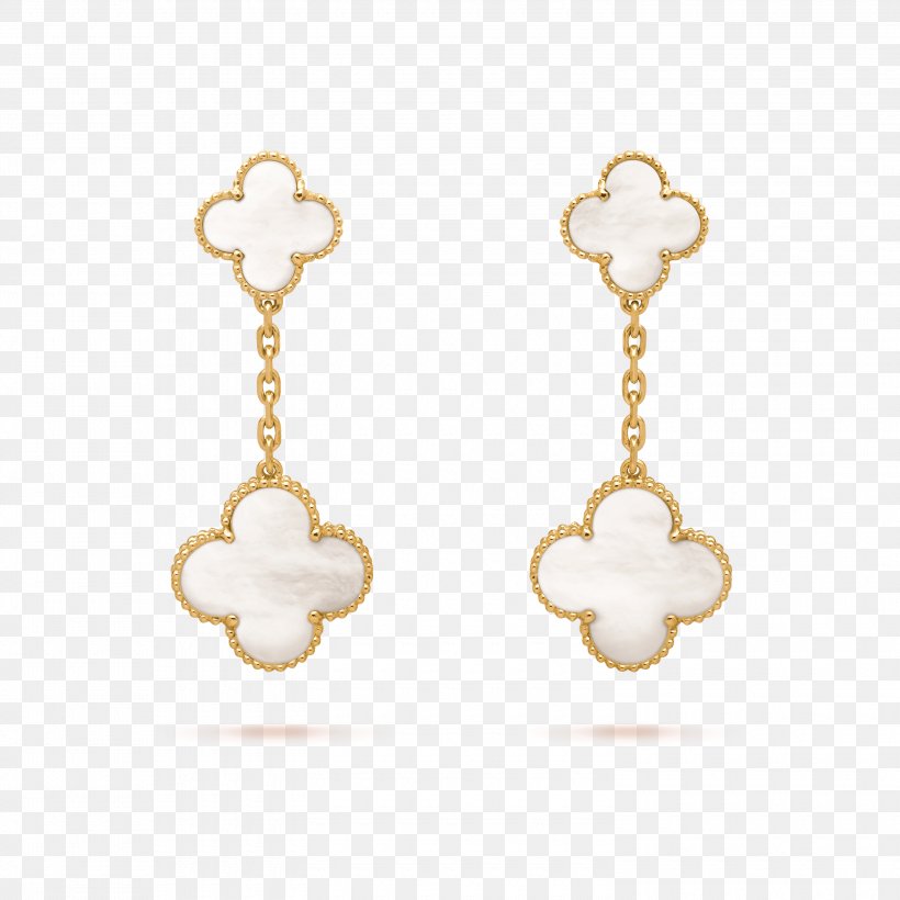 Earring Van Cleef & Arpels Jewellery Love Bracelet Cartier, PNG, 3000x3000px, Earring, Body Jewelry, Bracelet, Cartier, Charms Pendants Download Free