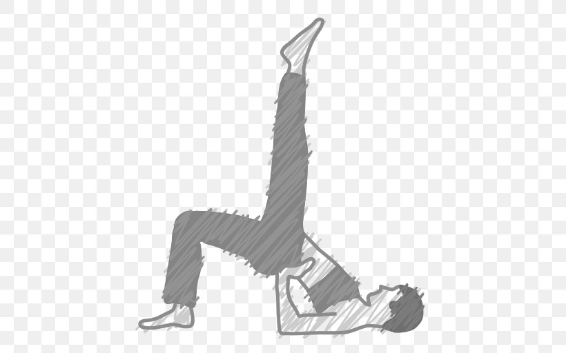 Yoga Physical Exercise Physical Fitness Asana Asento, PNG, 512x512px, Yoga, Arm, Asana, Asento, Black And White Download Free
