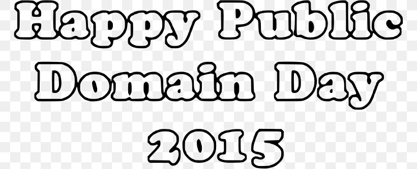 Public Domain Day Copyright Law Of The United States Copyright Notice, PNG, 766x333px, Public Domain, Area, Argumentative, Black, Black And White Download Free