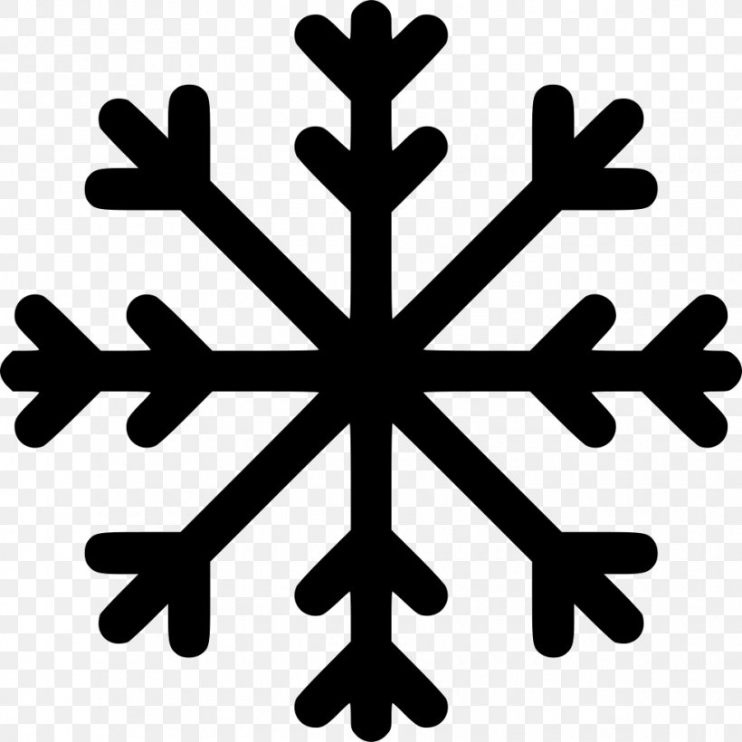 Snowflake Illustration, PNG, 980x980px, Snowflake, Black And White, Leaf, Snow, Stock Photography Download Free