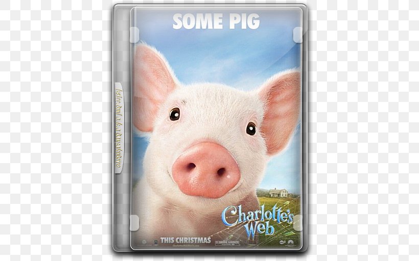 Charlotte's Web Wilbur Charlotte A. Cavatica Film Fern Arable, PNG, 512x512px, Wilbur, Animal World, Charlotte A Cavatica, Comedy, Entertainment Download Free