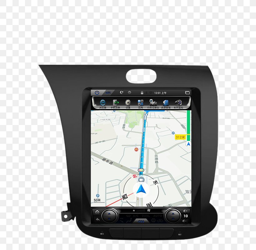Citroën C4 Picasso Mobile Device Taobao Navigation Head Unit, PNG, 800x800px, Mobile Device, Bluetooth, Electronics, Gadget, Global Positioning System Download Free