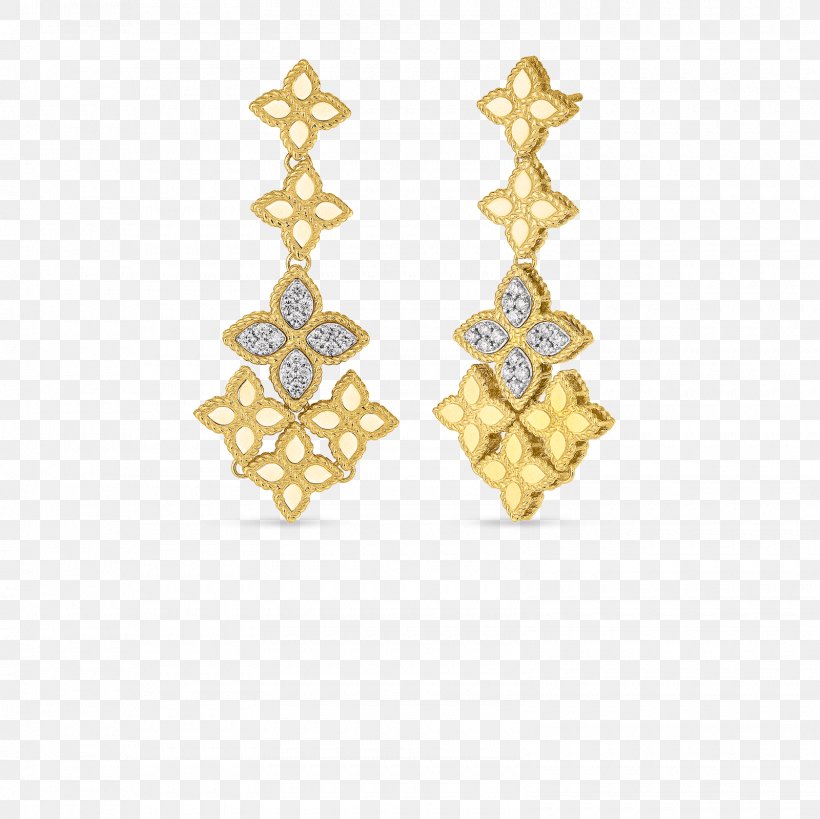 Earring Jewellery Gold Flower Diamond, PNG, 1600x1600px, Earring, Body Jewelry, Clothing Accessories, Colored Gold, Cubic Zirconia Download Free