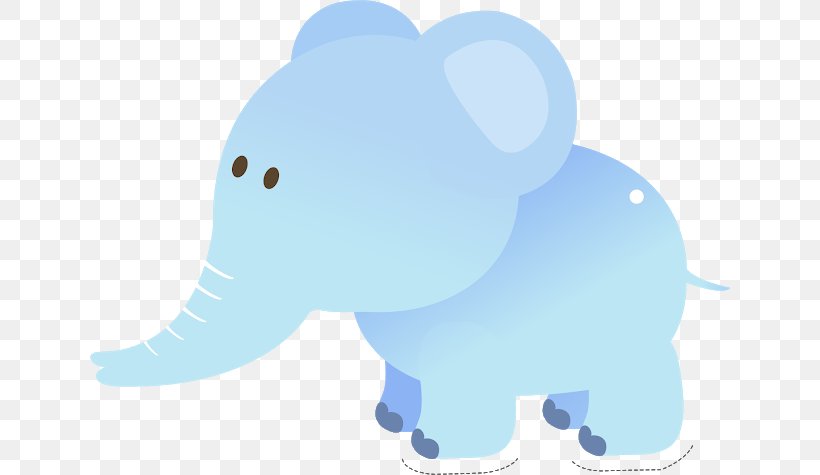 Indian Elephant African Elephant Clip Art, PNG, 640x475px, Indian Elephant, African Elephant, Baby Shower, Blue, Elephant Download Free