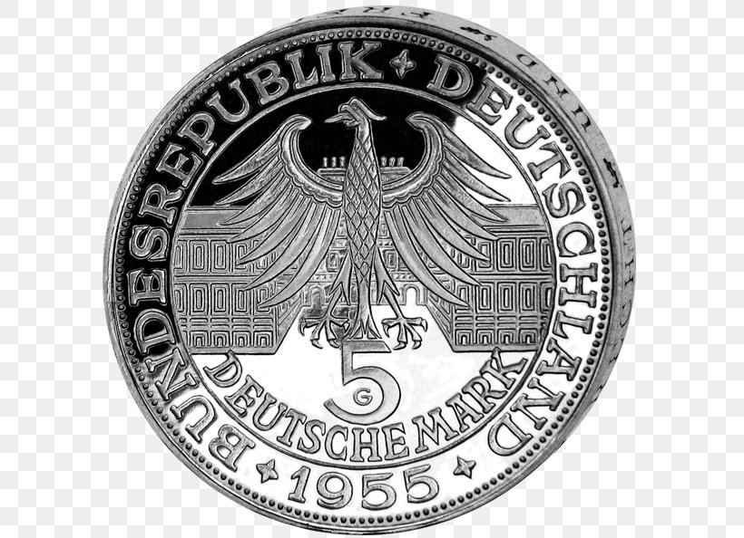 Professional Coin Grading Service Pfennig Silver Baden-Baden, PNG, 600x594px, Coin, Badenbaden, Badge, Black And White, Brand Download Free