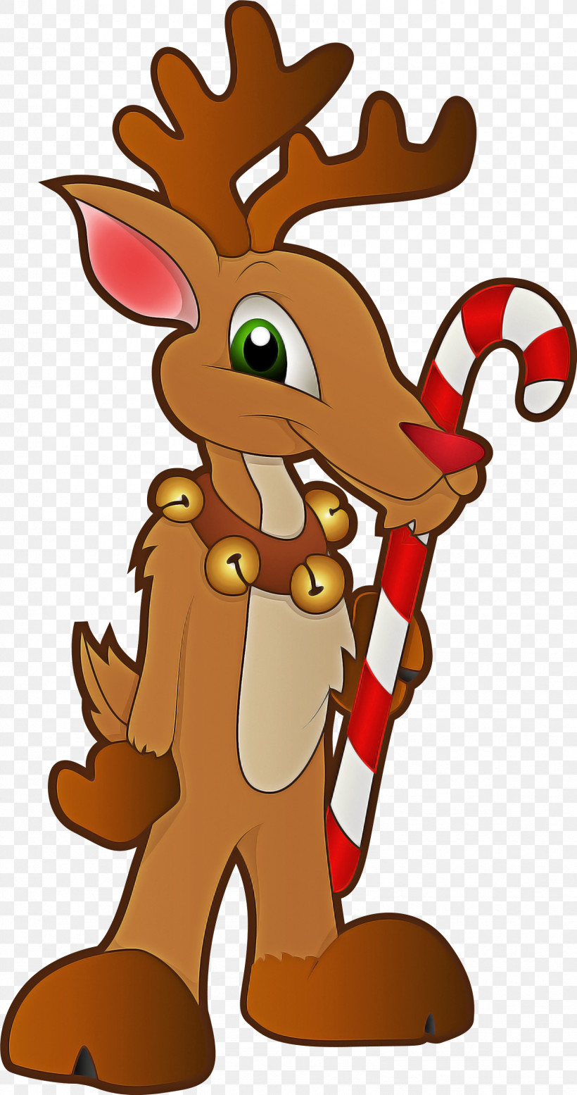 Reindeer, PNG, 1581x3000px, Cartoon, Animal Figure, Christmas, Deer, Reindeer Download Free