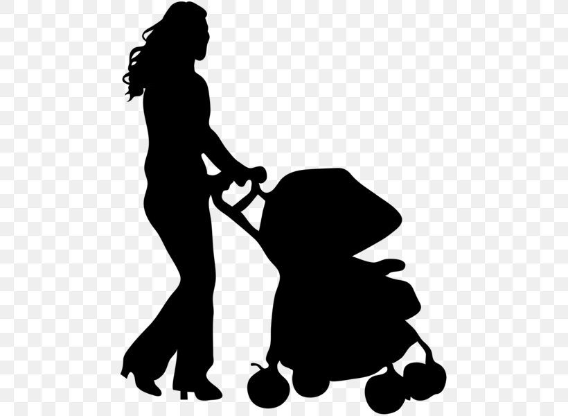 Silhouette Family Royalty-free Child, PNG, 485x600px, Silhouette, Black, Black And White, Child, Family Download Free