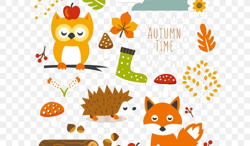 Clip Art Sticker Autumn Image Vector Graphics, PNG, 640x480px, Sticker, Animal, Artwork, Autumn, Carnivoran Download Free