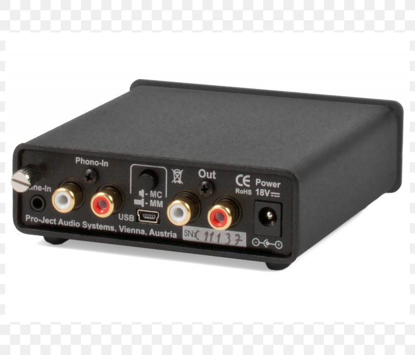 Pro-Ject Elemental Turntable Pro-Ject Phono Box USB Phono Preamplifier Phonograph, PNG, 800x700px, Project, Amplifier, Analogtodigital Converter, Audio, Audio Power Amplifier Download Free