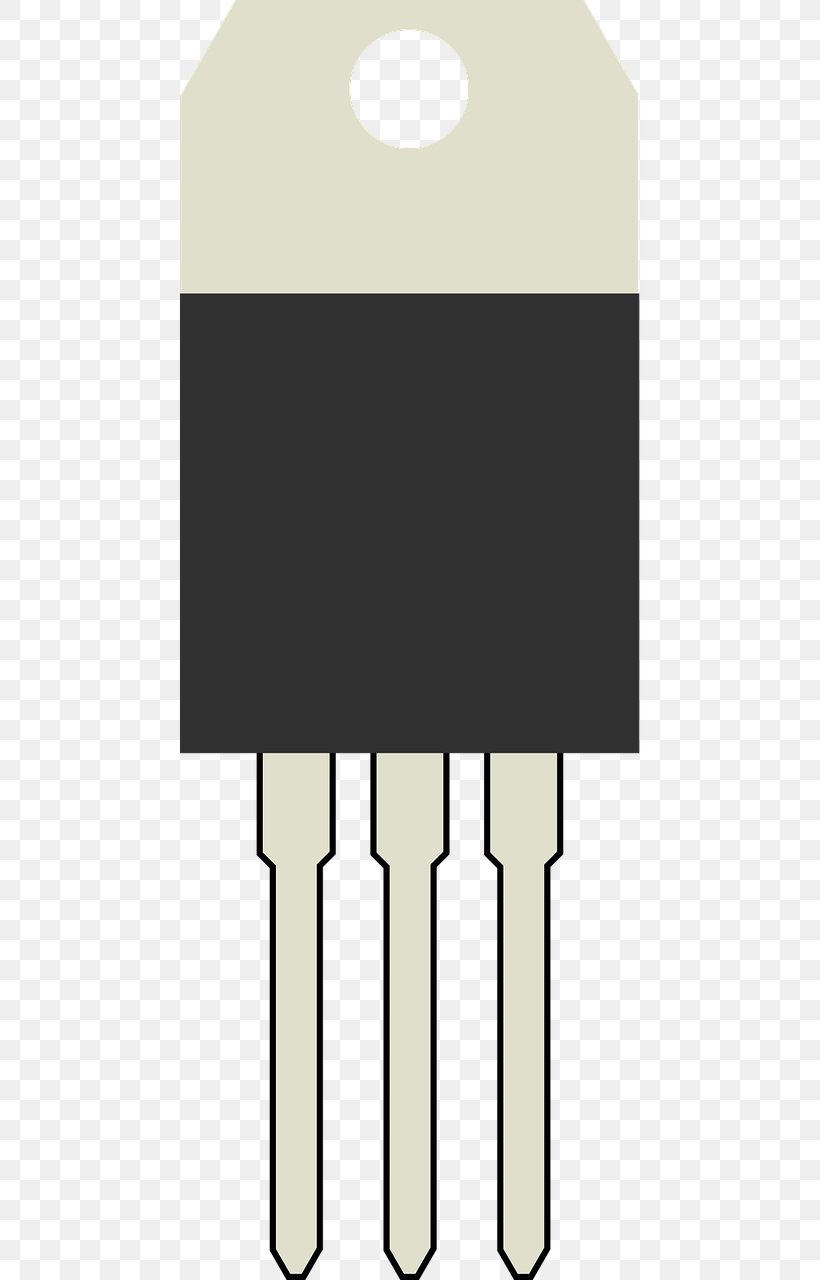 Transistor Integrated Circuits & Chips TO-220 MOSFET Integrated Circuit Packaging, PNG, 640x1280px, Transistor, Circuit Component, Electric Potential Difference, Electronic Circuit, Electronic Component Download Free