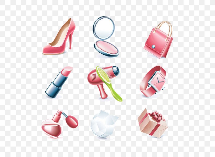 Cosmetics Euclidean Vector Icon, PNG, 600x600px, Cosmetics, Footwear, Lipstick, Plastic, Royaltyfree Download Free