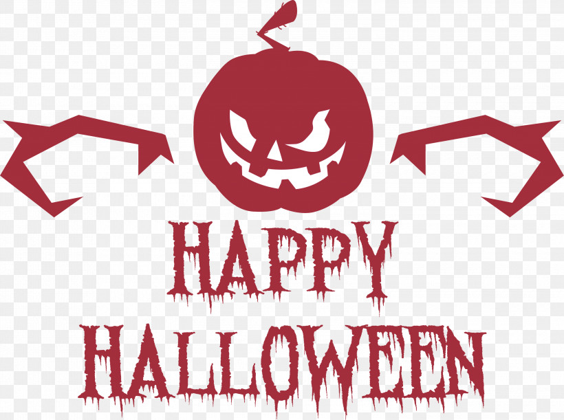 Happy Halloween, PNG, 3000x2237px, Happy Halloween, Logo, Meter Download Free