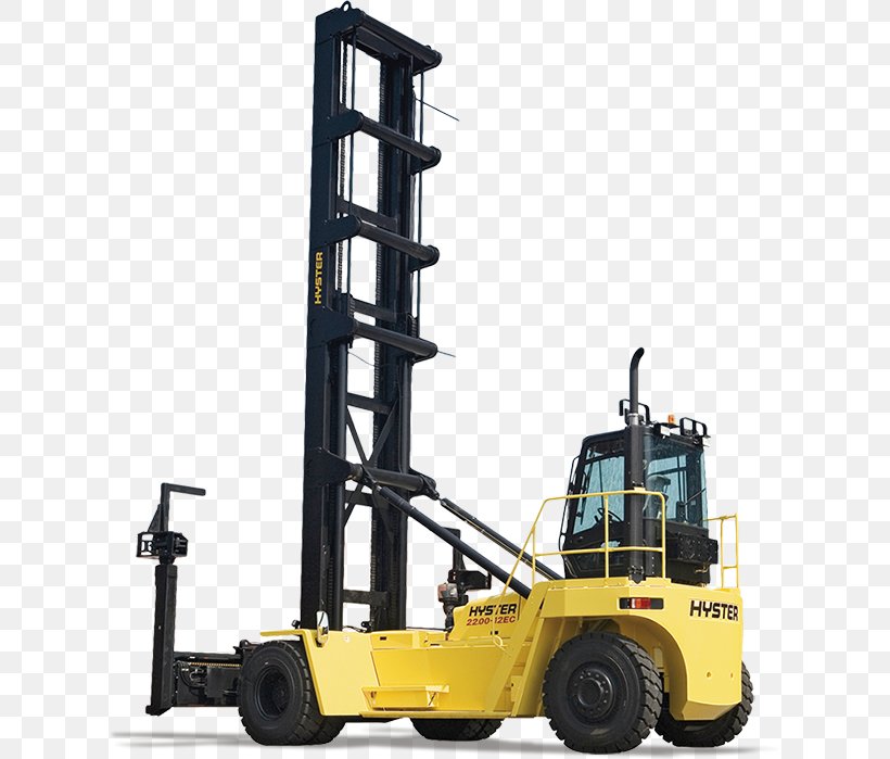Hyster Company Forklift Reach Stacker Intermodal Container Material Handling, PNG, 620x699px, Hyster Company, Construction Equipment, Container Crane, Container Port, Crane Download Free