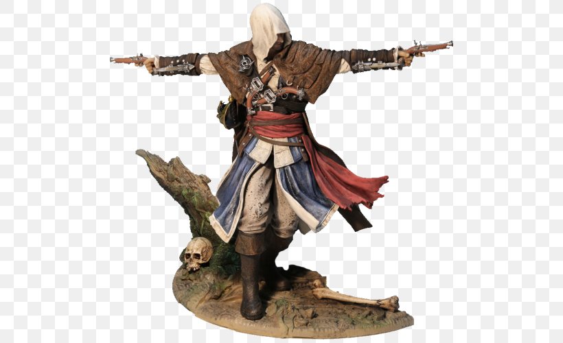 Assassin's Creed IV: Black Flag Assassin's Creed III Assassin's Creed Syndicate Assassin's Creed: Pirates, PNG, 500x500px, Edward Kenway, Action Figure, Assassins, Figurine, Pirate Download Free