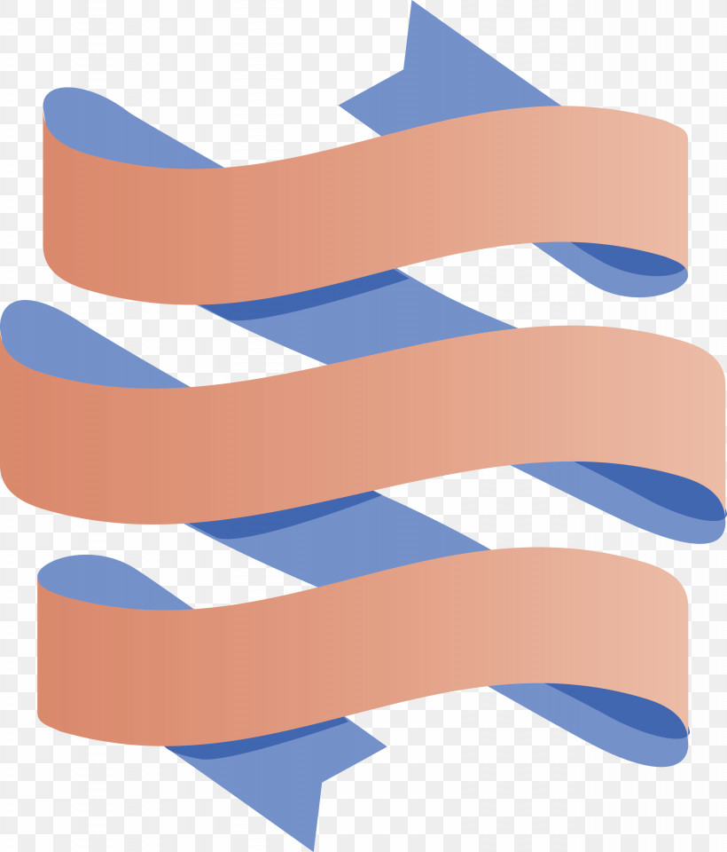 Ribbon Multiple Ribbon, PNG, 2562x3000px, Ribbon, Beige, Blue, Electric Blue, Line Download Free