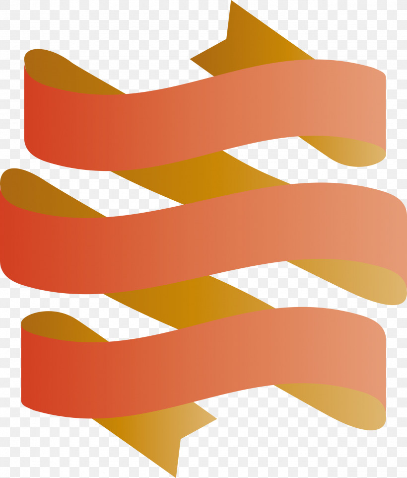 Ribbon, PNG, 2557x3000px, Ribbon, Green, Ink, Logo, Orange Download Free