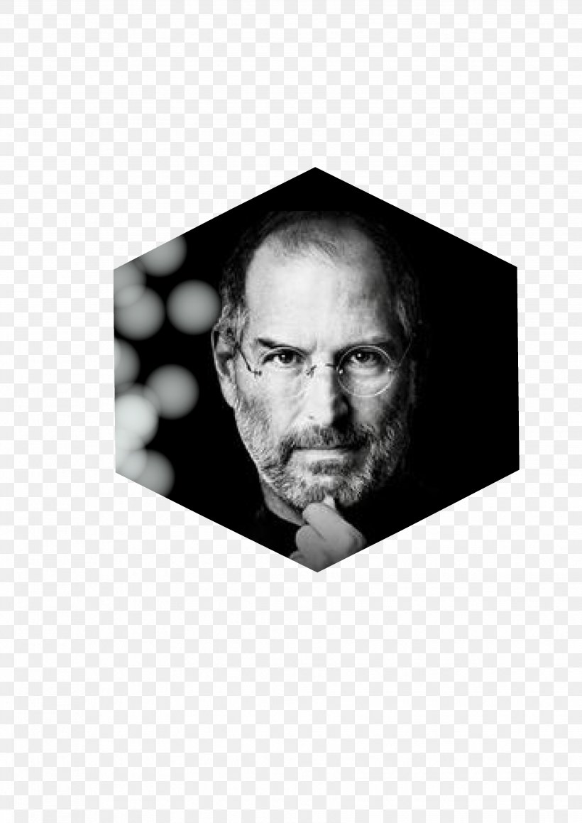 Steve Jobs MacBook Pro Apple Thought, PNG, 3508x4961px, Steve Jobs, Apple, Black And White, Businessperson, Cofounder Download Free