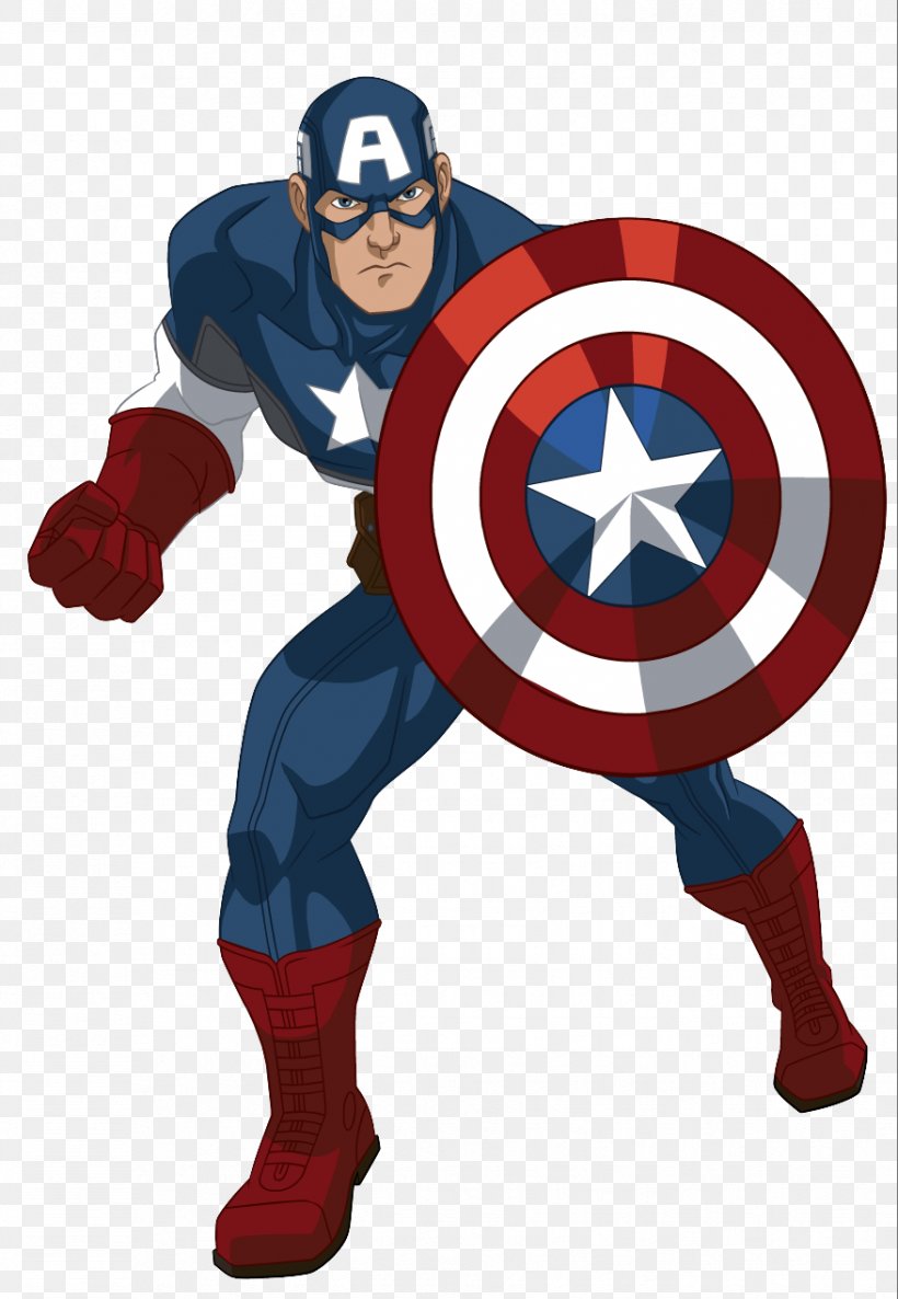 Captain America Iron Man Hulk Thor Cartoon, PNG, 877x1269px, Captain  America, Action Figure, Avengers, Captain America