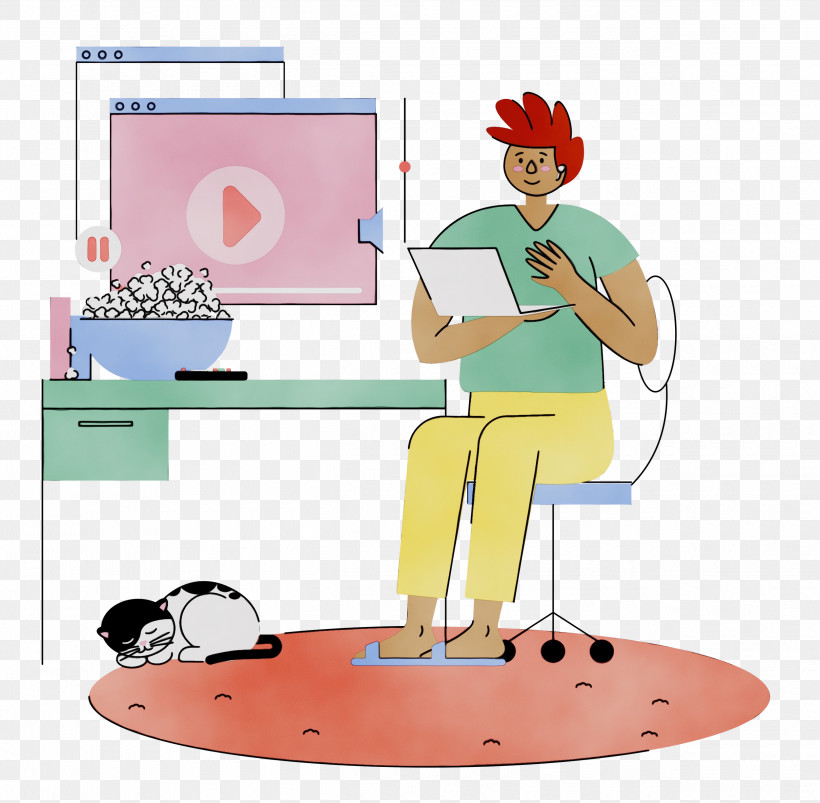 Cartoon Joint Line Behavior Human, PNG, 2500x2450px, Work At Home, Behavior, Cartoon, Geometry, Human Download Free