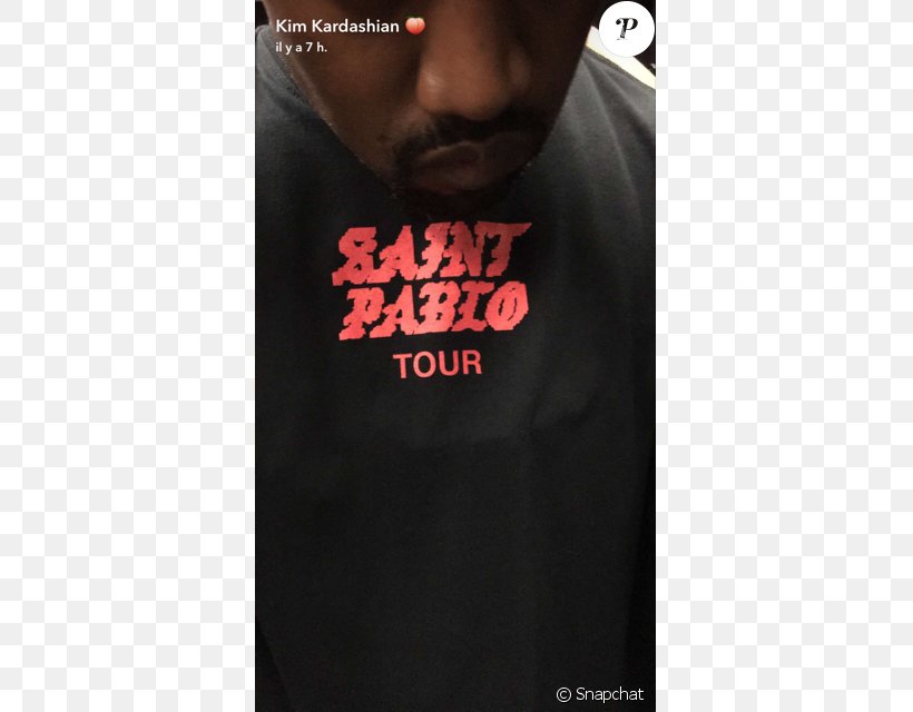 Saint Pablo Tour Celebrity Adidas Yeezy T-shirt Snapchat, PNG, 675x640px, Saint Pablo Tour, Adidas Yeezy, Brand, Celebrity, Film Download Free