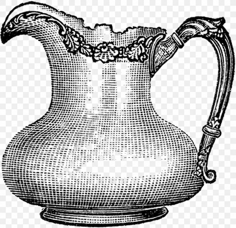 Pitcher Drawing Clip Art, PNG, 1310x1267px, Pitcher, Art, Black And White, Drawing, Drinkware Download Free