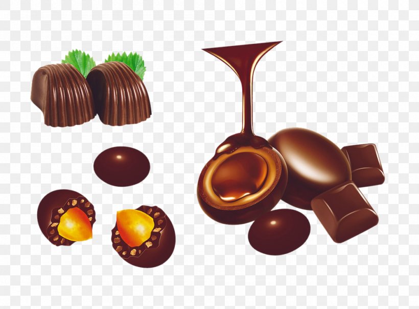 Chocolate Truffle Hot Chocolate Bonbon Praline, PNG, 1000x740px, Chocolate Truffle, Bonbon, Chocolate, Chocolate Mousse, Chocolate Syrup Download Free
