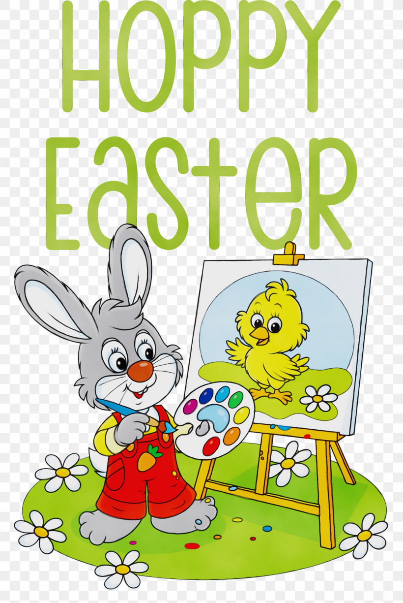 Easter Bunny, PNG, 2007x2999px, Hoppy Easter, Biology, Cartoon, Easter Bunny, Easter Day Download Free