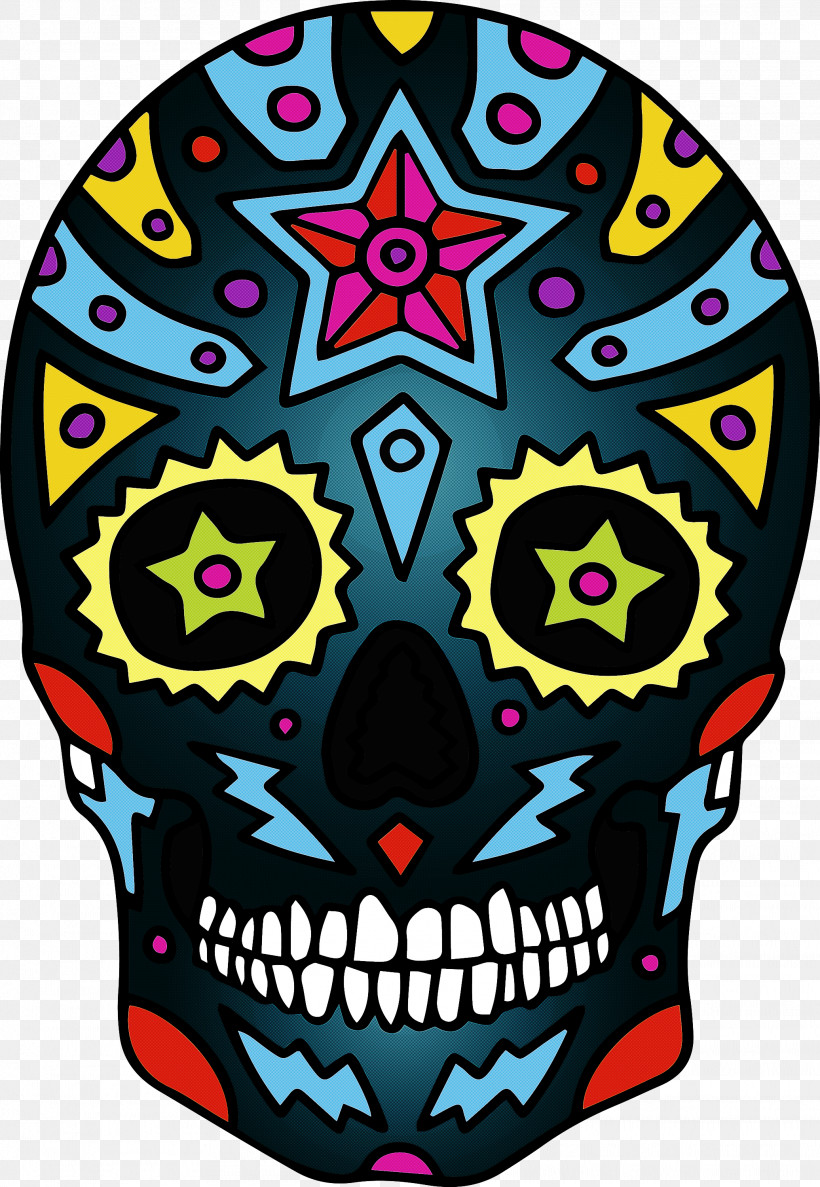 Skull Mexico Cinco De Mayo, PNG, 2072x3000px, Skull, Calaca, Calavera, Cinco De Mayo, Day Of The Dead Download Free