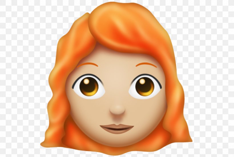 World Emoji Day Red Hair IPhone Unicode, PNG, 822x552px, Emoji, Afro, Apple, Brown Hair, Cartoon Download Free