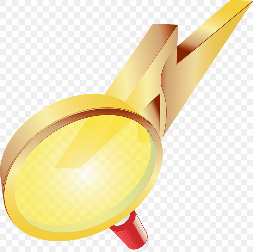 Yellow, PNG, 3000x2993px, Magnifying Glass, Magnifier, Paint, Watercolor, Wet Ink Download Free