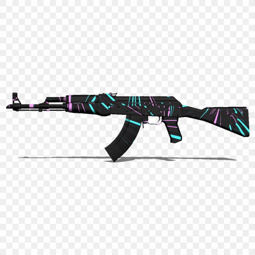 Counter-Strike: Global Offensive CZ 75 AK-47 Weapon Firearm, PNG, 894x894px, Watercolor, Cartoon, Flower, Frame, Heart Download Free