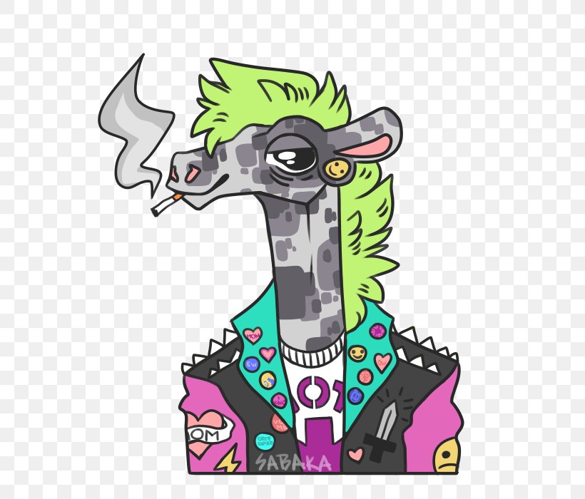 Giraffe Horse Character Clip Art, PNG, 700x700px, Giraffe, Art, Cartoon, Character, Fiction Download Free