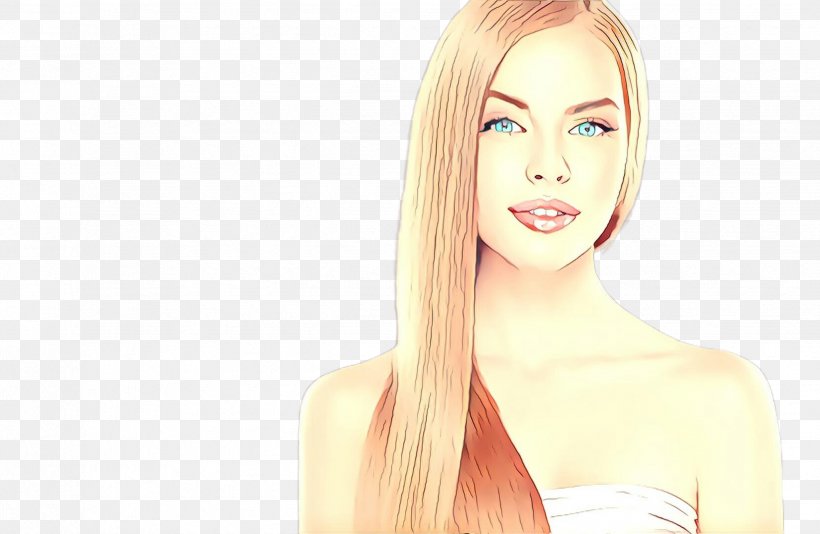 Hair Face Blond Hairstyle Skin, PNG, 2476x1615px, Cartoon, Beauty, Blond, Chin, Eyebrow Download Free