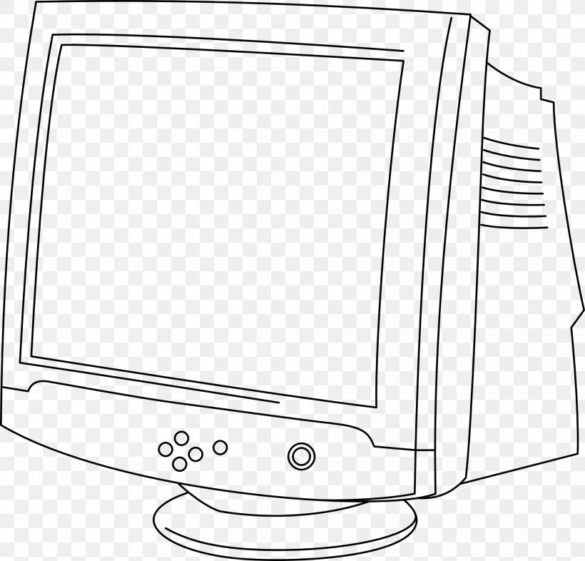 Laptop Computer Monitors Cathode Ray Tube Clip Art, PNG, 1920x1842px, Laptop, Area, Black And White, Cathode Ray Tube, Computer Download Free