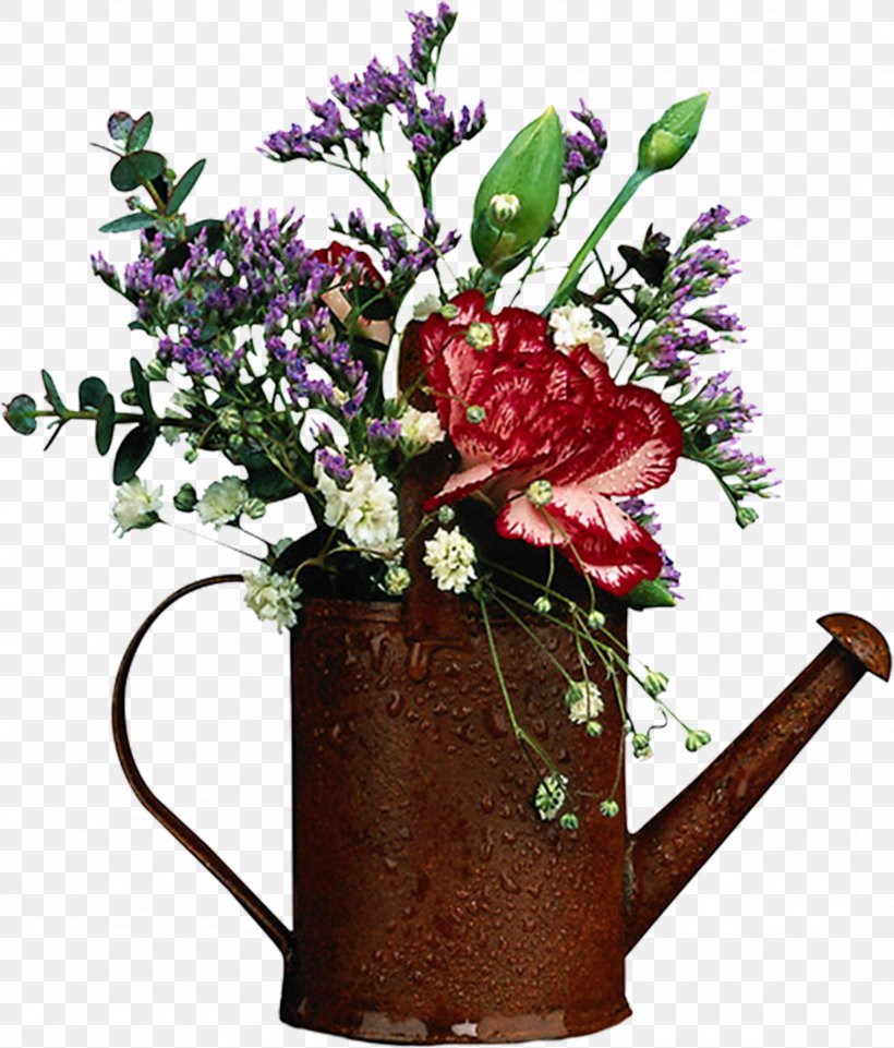 Flower Watering Cans Garden, PNG, 2129x2496px, Flower, Artificial Flower, Cut Flowers, Flora, Floral Design Download Free