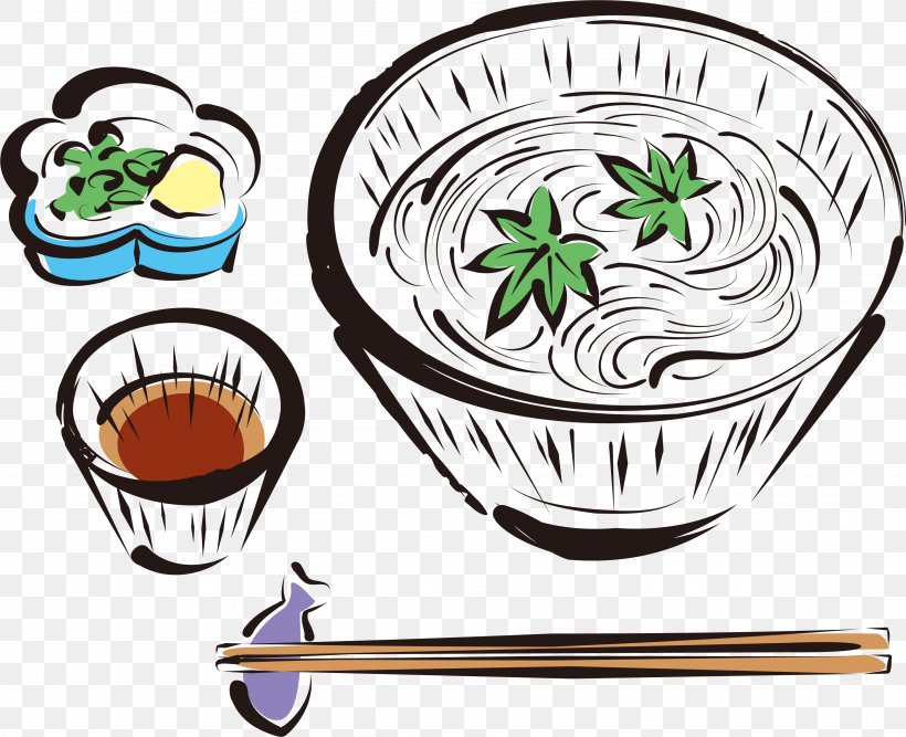 Japanese Cuisine Ramen Sushi Japanese Noodles Mentsuyu, PNG, 3489x2840px, Japanese Cuisine, Artwork, Coffee Cup, Cuisine, Cup Download Free