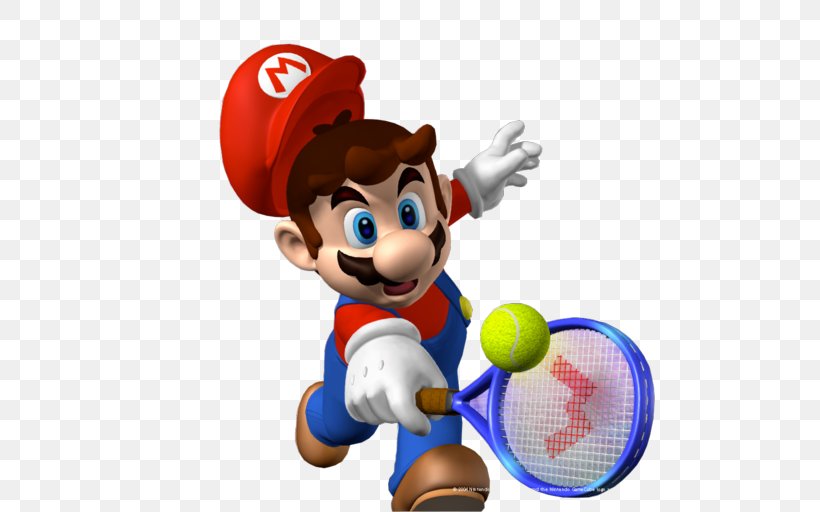 Mario Power Tennis Mario Tennis Open Mario Tennis: Power Tour, PNG, 640x512px, Mario Power Tennis, Ball, Cartoon, Fictional Character, Figurine Download Free
