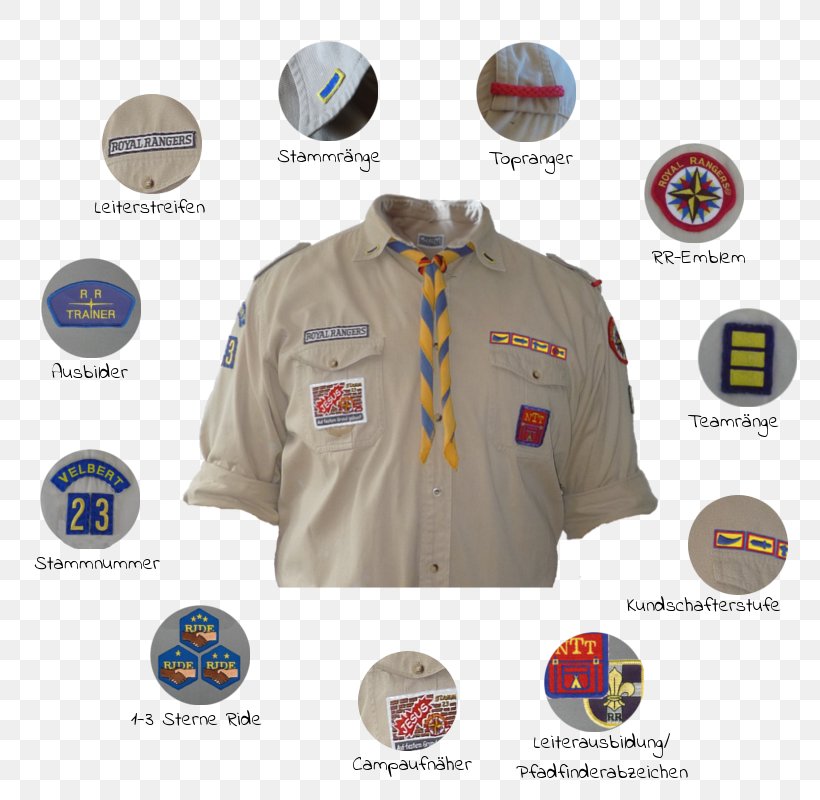 T-shirt Royal Rangers Scouting Uniform Gear, PNG, 800x800px, Tshirt, Brand, Button, Conflagration, Gear Download Free