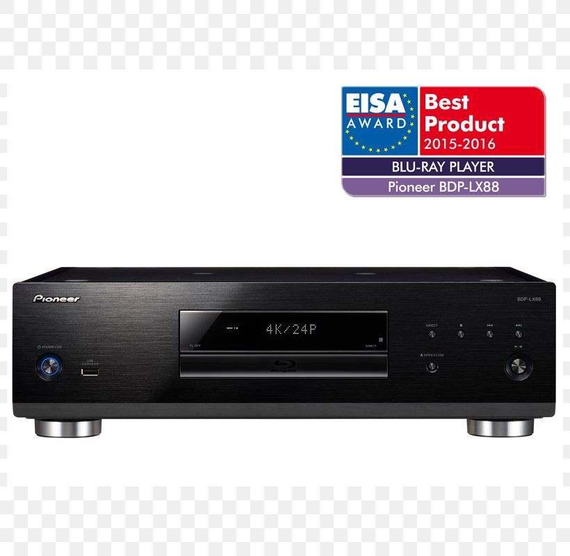 Blu-ray Disc Super Audio CD Pioneer Corporation Home Theater Systems High Fidelity, PNG, 800x800px, 4k Resolution, Bluray Disc, Audio Receiver, Cd Player, Compact Disc Download Free