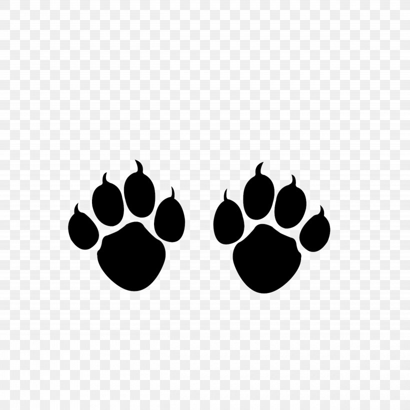 Cat Paw Kitten Claw, PNG, 5000x5000px, Cat, Black, Black And White, Black Cat, Claw Download Free