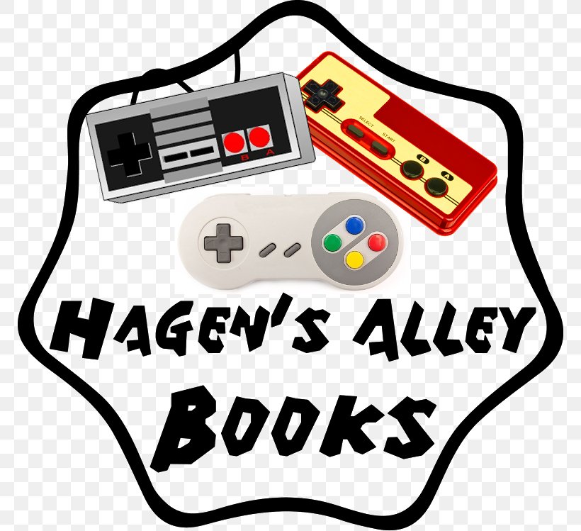 Game Controllers Video Game Nintendo Entertainment System All Xbox Accessory Hagen's Alley Books, PNG, 770x749px, Game Controllers, All Xbox Accessory, Area, Book, Electronics Accessory Download Free